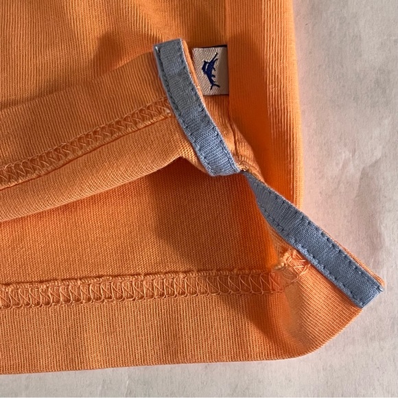 Tommy Bahama Crewneck Short Sleeve T-Shirt Size Small Fresh Start Orange - Picture 5 of 8